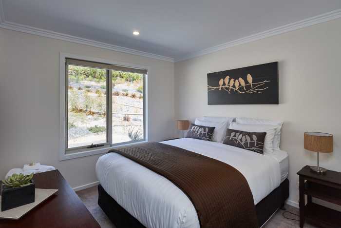 Guest Bedroom in Hobart Modular Home