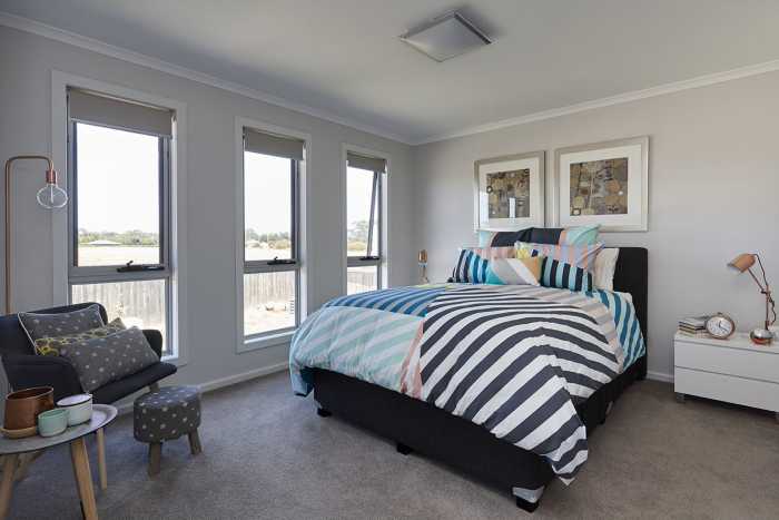 Bedroom Layout in the Tasbuilt Norfolk Plan
